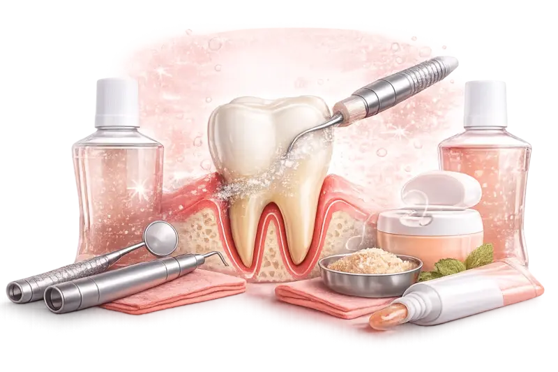 Лечение дёсен по доступной цене