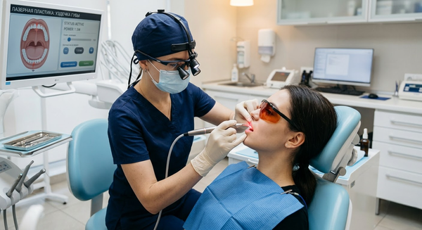 лазерная пластика уздечки