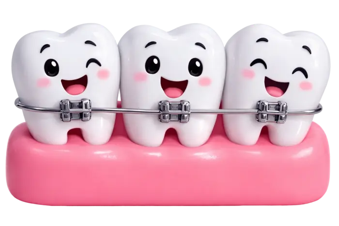 Металлические брекеты в Москве