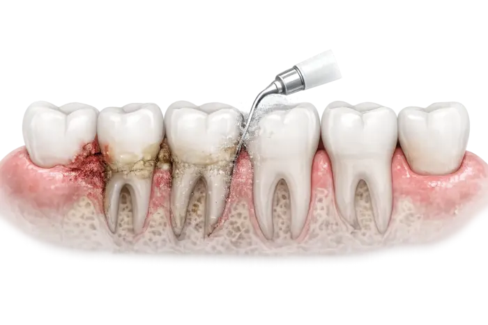 Лечение пародонтита дёсен по выгодной цене