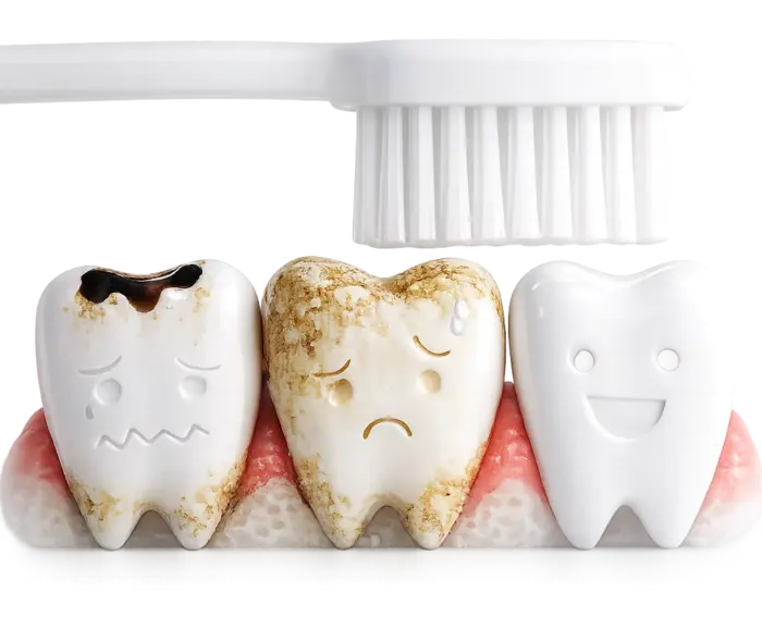 зубной налёт и камень