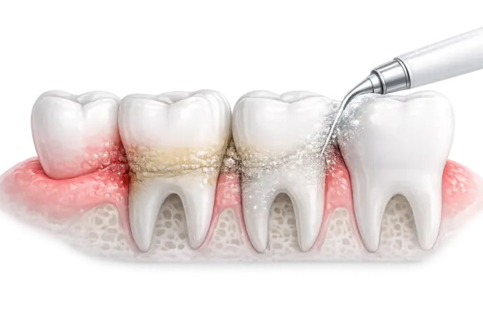 Лечение гингивита дёсен под ключ в Москве