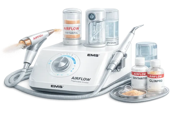 Чистка и отбеливание зубов Air Flow в КДС Дентал