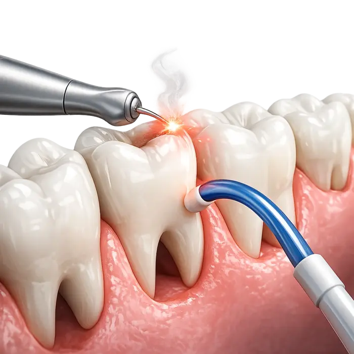 Лечение зубов лазером в КДС Дентал